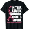 thumbnail image 1 of Breast Cancer Shirts for Family Pink Breast Cancer Awareness T-Shirt, 1 of 4