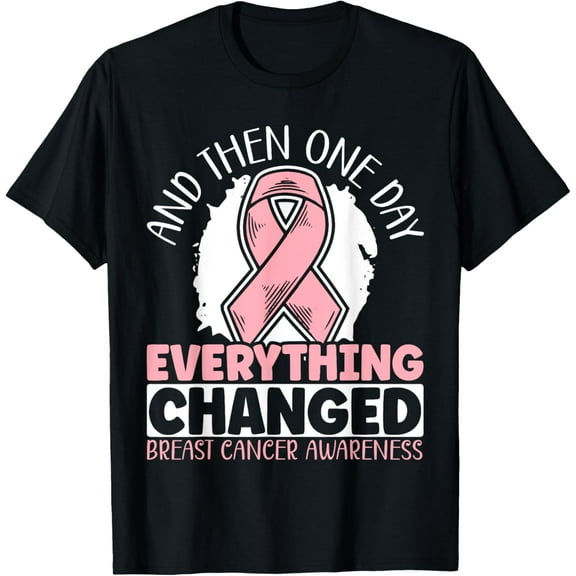 Breast Cancer Shirts for Women:Breast Cancer Awareness Shirts Cancer Care Gifts Short Sleeve Tee Top