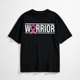 thumbnail image 1 of Breast Cancer Shirts for Women Breast Cancer Awareness Tshirt Pink Ribbon Graphic Short Sleeve Tee Tops, 1 of 6