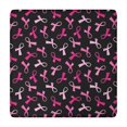 thumbnail image 1 of Breast Cancer Square Fitted Tablecloth with Elastic Edge,Square Table Cover,Washable Elastic Table Cover for Home Kitchen Party Decor 34"x34", 1 of 6