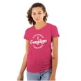 thumbnail image 1 of Stronger Together Courage Ribbon Womens Slim Fit Graphic Tee Brisco Brands S, 1 of 5