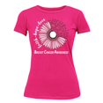 thumbnail image 1 of Breast Cancer Support Faith Hope Love Sunflower Daisy Women's T-shirt, 2XL, Cyber Pink, 1 of 6