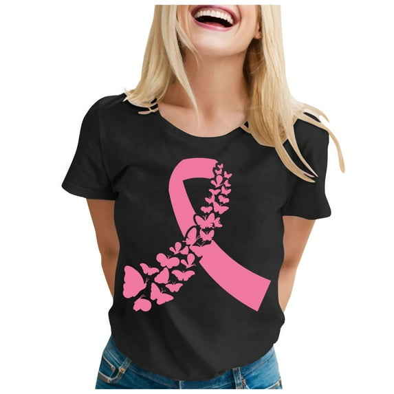 Cancer Support Pink Cancer Awareness T-Shirt