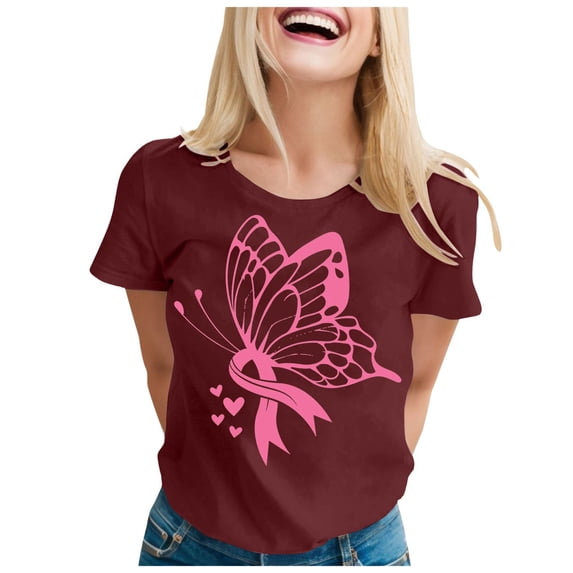 Cancer Support Pink Cancer Awareness T-Shirt