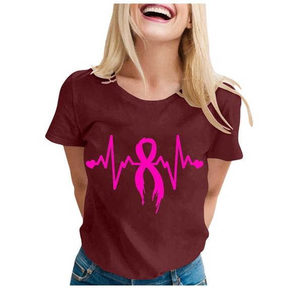 Cancer Support Pink Cancer Awareness T-Shirt