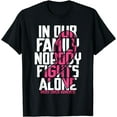 thumbnail image 1 of Breast Cancer Support Pink Family Breast Cancer Awareness T-Shirt, 1 of 4