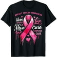 thumbnail image 1 of Breast Cancer Support Pink Ribbon Breast Cancer Awareness T-Shirt, 1 of 4