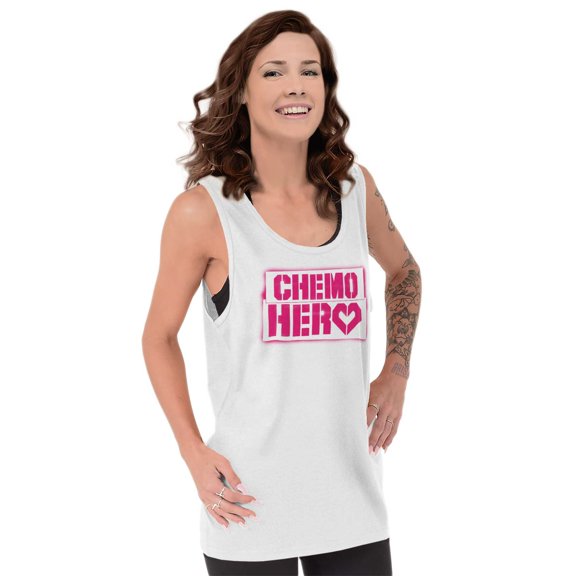 Breast Cancer Survivor Fighter Awareness Tank Top Tee Shirt Women Brisco Brands