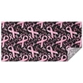 thumbnail image 1 of Breast Cancer Survivor Pink Ribbon Black Rectangle Tablecloth 60"x120",Waterproof Polyester Rectangle Table Cloth, Wipeable Spillproof Polyester Tablecloth for Dining, Camping, Indoor and Outdoor, 1 of 6