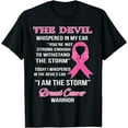 thumbnail image 1 of Breast Cancer Warrior Cancer Survivor Clothing Gift T-Shirt, 1 of 4