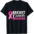 thumbnail image 1 of Breast Cancer Warrior Pink Ribbon T-Shirt, 1 of 4