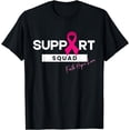 thumbnail image 1 of Breast Cancer Warrior Support Squad Breast Cancer Awareness T-Shirt, 1 of 4