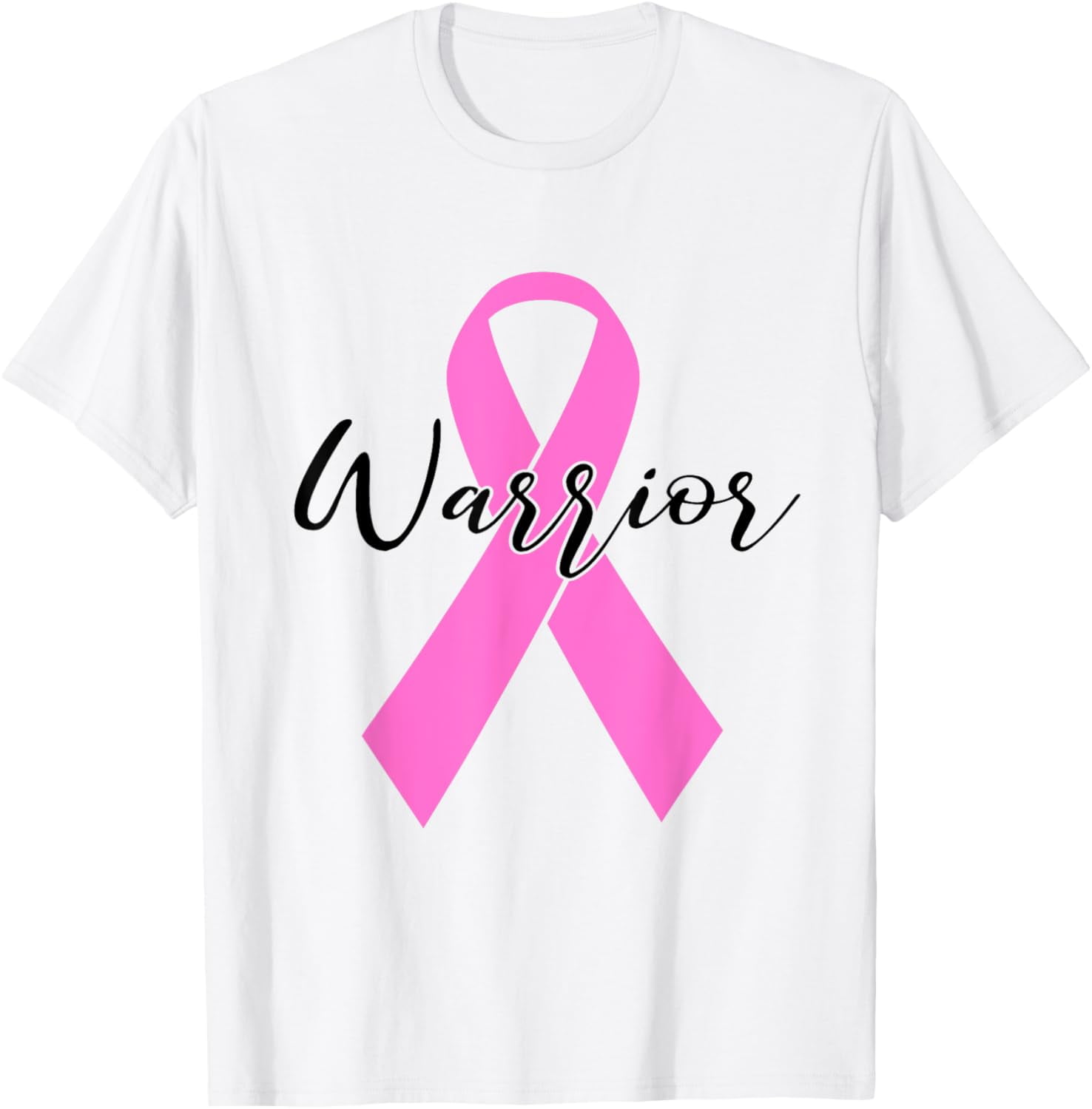 Breast Cancer Warrior T Shirt Pink Ribbon Awareness Survivor