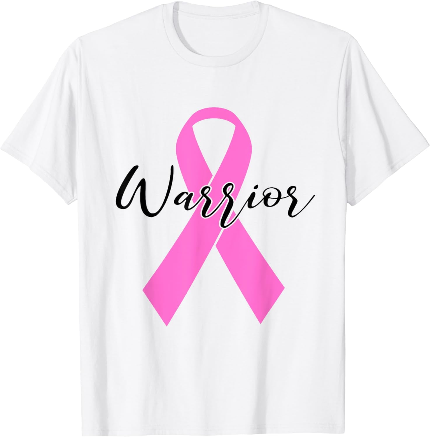 Warrior Survivor Breast Cancer Pink Ribbon License Plate Frame - 6x12 Inch Aluminum, Made In USA, For Car, Truck, SUV