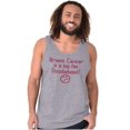 thumbnail image 1 of Breast Cancer is a Doodiehead Tank Top Tee Shirt Women Brisco Brands S, 1 of 6