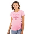thumbnail image 1 of Breast Cancer is a Doodiehead Womens Slim Fit Graphic Tee Brisco Brands L, 1 of 5