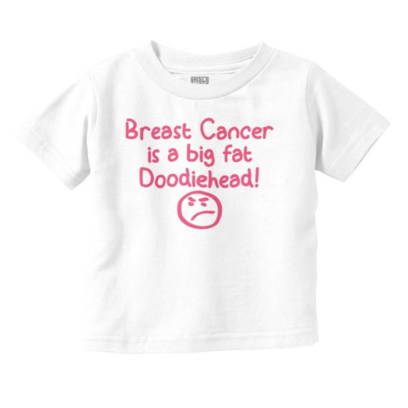 Breast Cancer is a Doodiehead Youth T Shirt Tee Girls Infant Toddler Brisco Brands 5T