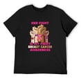 thumbnail image 1 of Breast Cancer shirt Men Breast Cancer Awareness T-Shirt Black X-Large, 1 of 5