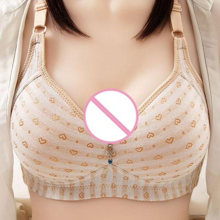 Underwear Bustier Bra Comfort Large Breasts Bra Cut Out Underwear