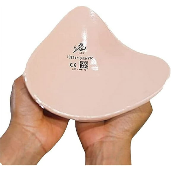 Breast Form ABC Asymmetric Air Size 13 Left Blush Pink