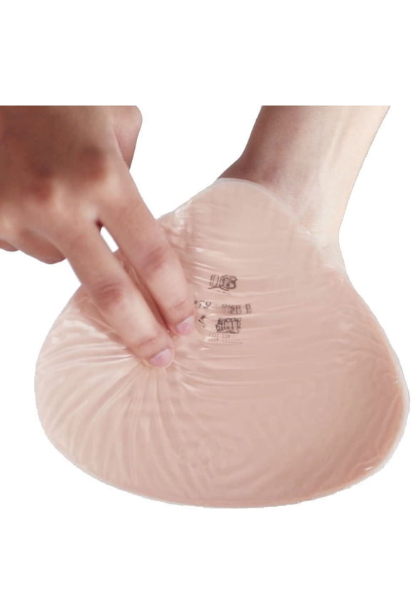 Breast Form Classic Triangle Flowable Back Size 7 Blush Pink