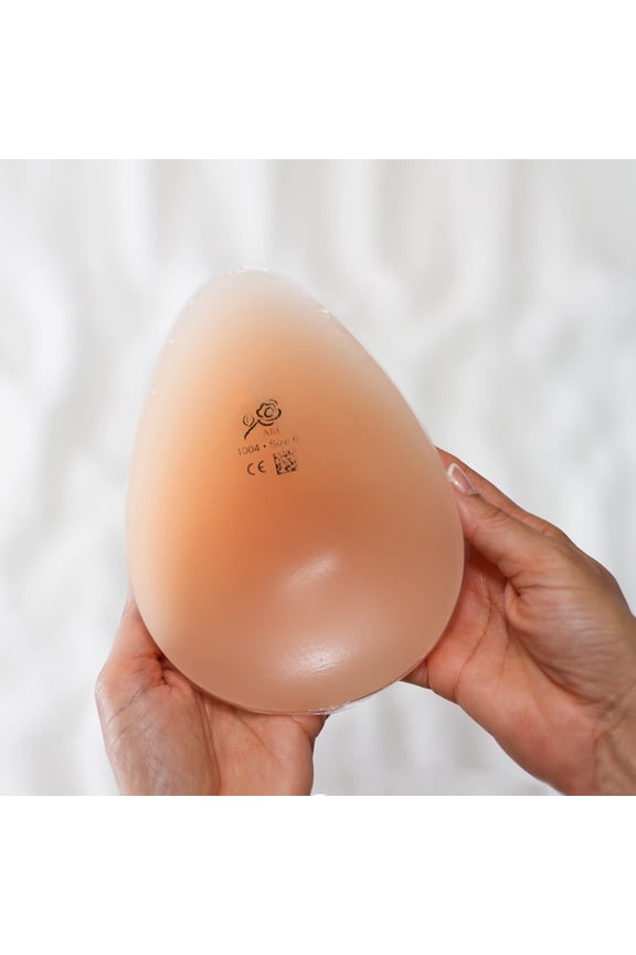 Breast Form Teardrop Standard Weight Size 12 Blush