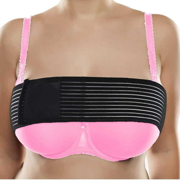 Breast Implant Stabilizer Band by PMT, Post Surgery Breast Augmentation and Reduction Strap, Chest Belt, Breast Support Bandage, One Size Fits All