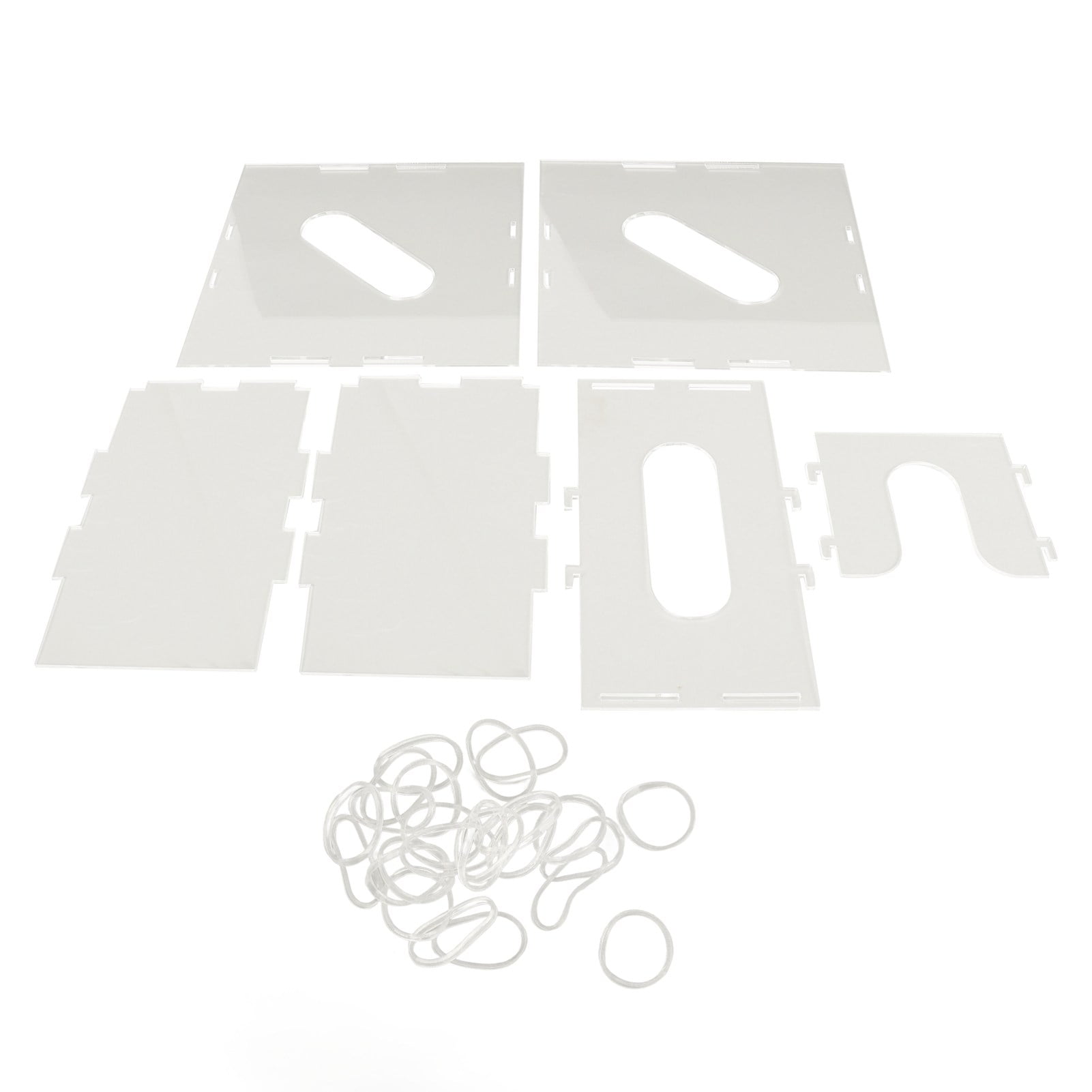 Breast Milk Freezer Storage Organizer Acrylic Transparent Removable