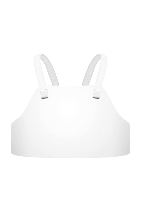 Breast Protector Baseball Adjustable Strap Karate Fencing Sports Chest Guard Men -80cm