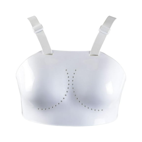 Breast Protector Body Protective Karate Adults Kids Adjustable Strap Fencing Sports Guard for Football Mma Boxing Sanda Heavy Punching Women XS 83-85cm