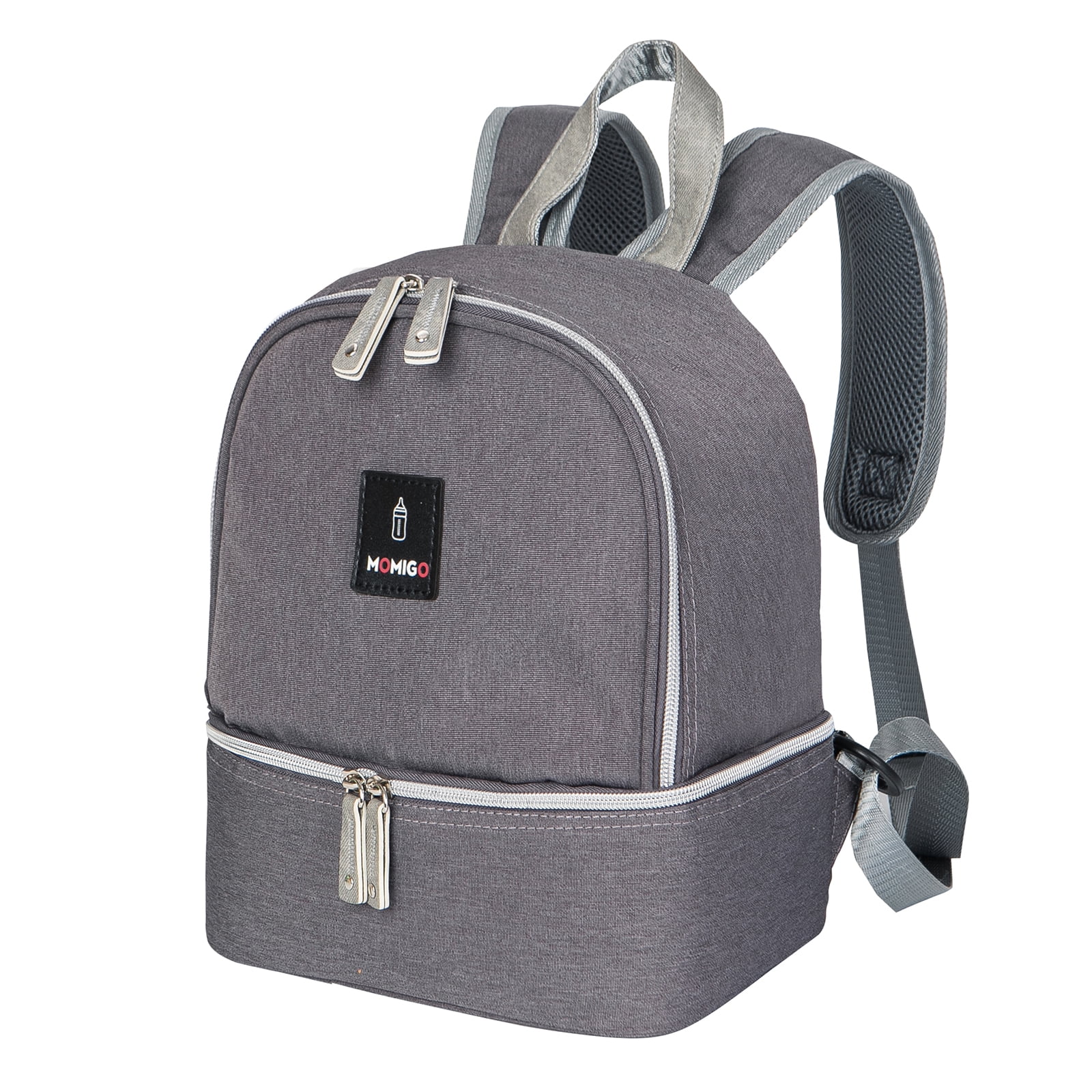 Breast Pump Bag Backpack - Cooler and Moistureproof Bag Double Layer for Mother Baby Bottle Breast Milk Pump Outdoor Working Backpack