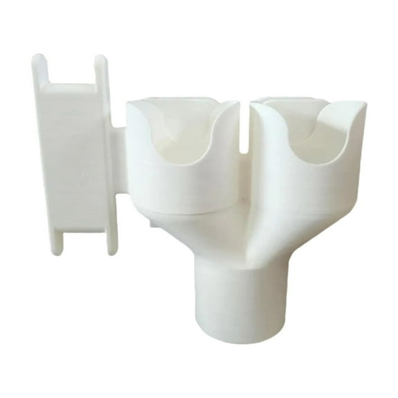 Breast Pump Bottle & Hose Holder, Snap-On Organizer for Spectra S1/S2, Dual Bottle Slots & Cord Wrap Arm, Space-Saving Pumping Station for Busy Parents