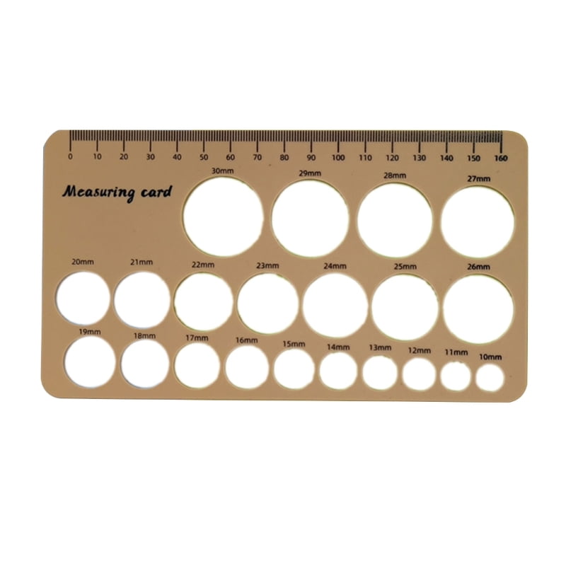 Nipple Measuring Tool Soft Silicone Nipple Ruler Breast Pump Flange ...
