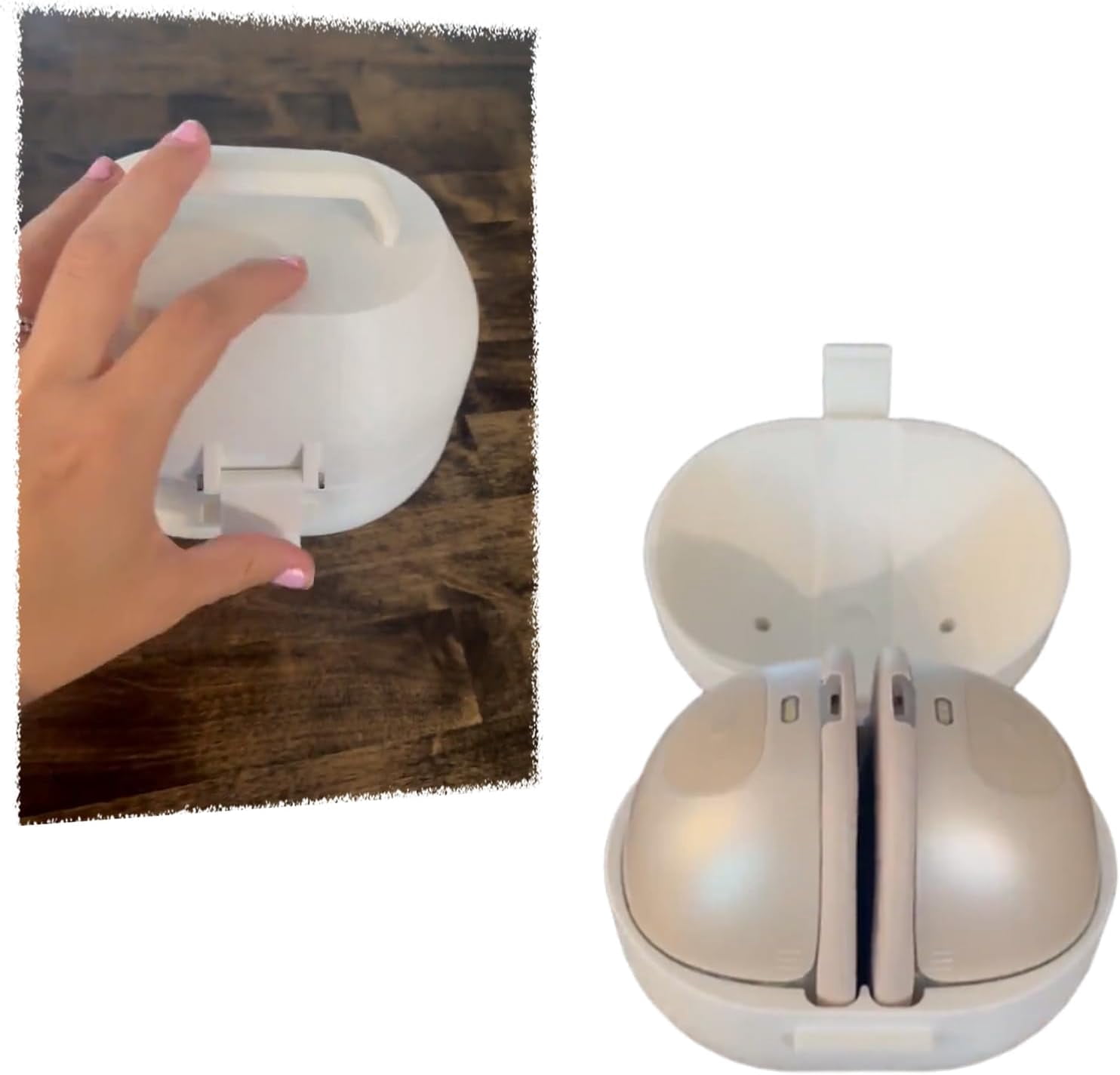 Breast Pump Stand for Eufy S1 Pro/E10/E20 - Easy to Carry, Leakproof Storage, Compact Design, Easy to Clean, an Ideal Gift for Busy Moms