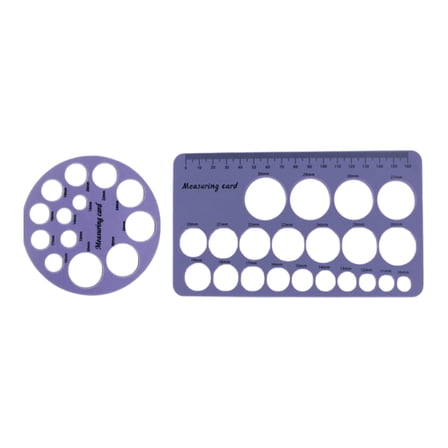 Breast Shield Measurement Tool - Dishwasher Safe Sizing Guide for Nursing Moms Flange & Nipple Fit