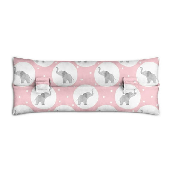 Breast Surgery Recovery Cushion - Watercolor Elephant Artwork - Skin-Friendly Material for Sensitive Chest Areas