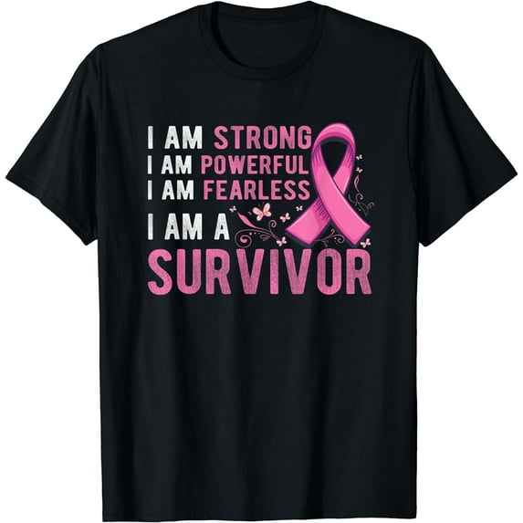 Breast cancer survivor month Support Breast Cancer Awareness T-Shirt