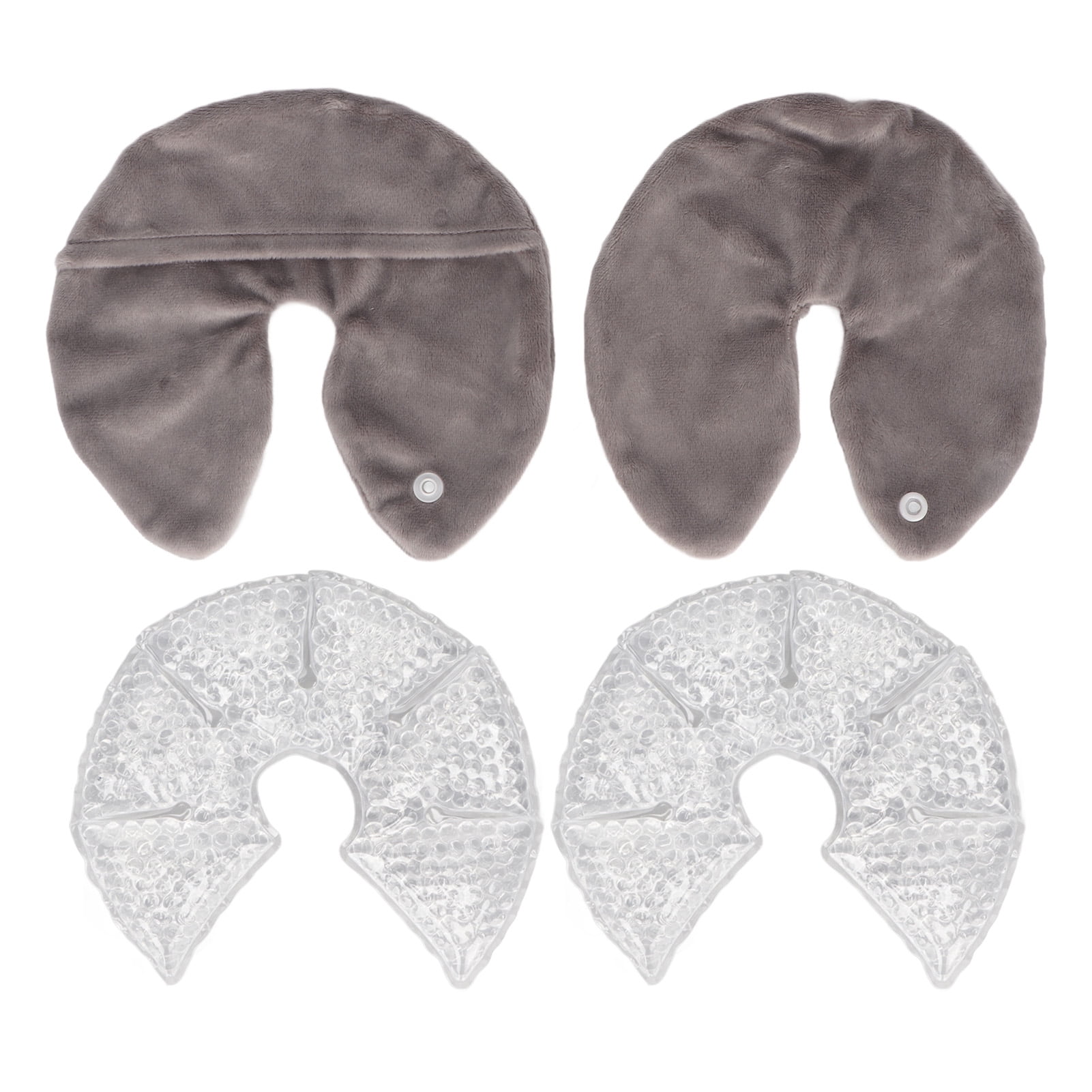 Breast gel pack hot and cold compression to reduce swelling and clear