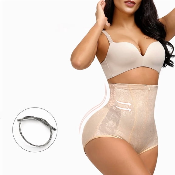 Breasted High-waist Abdomen Mesh Breathable Lace Plump Buttocks Corset Shaping Pants 1773656643107153