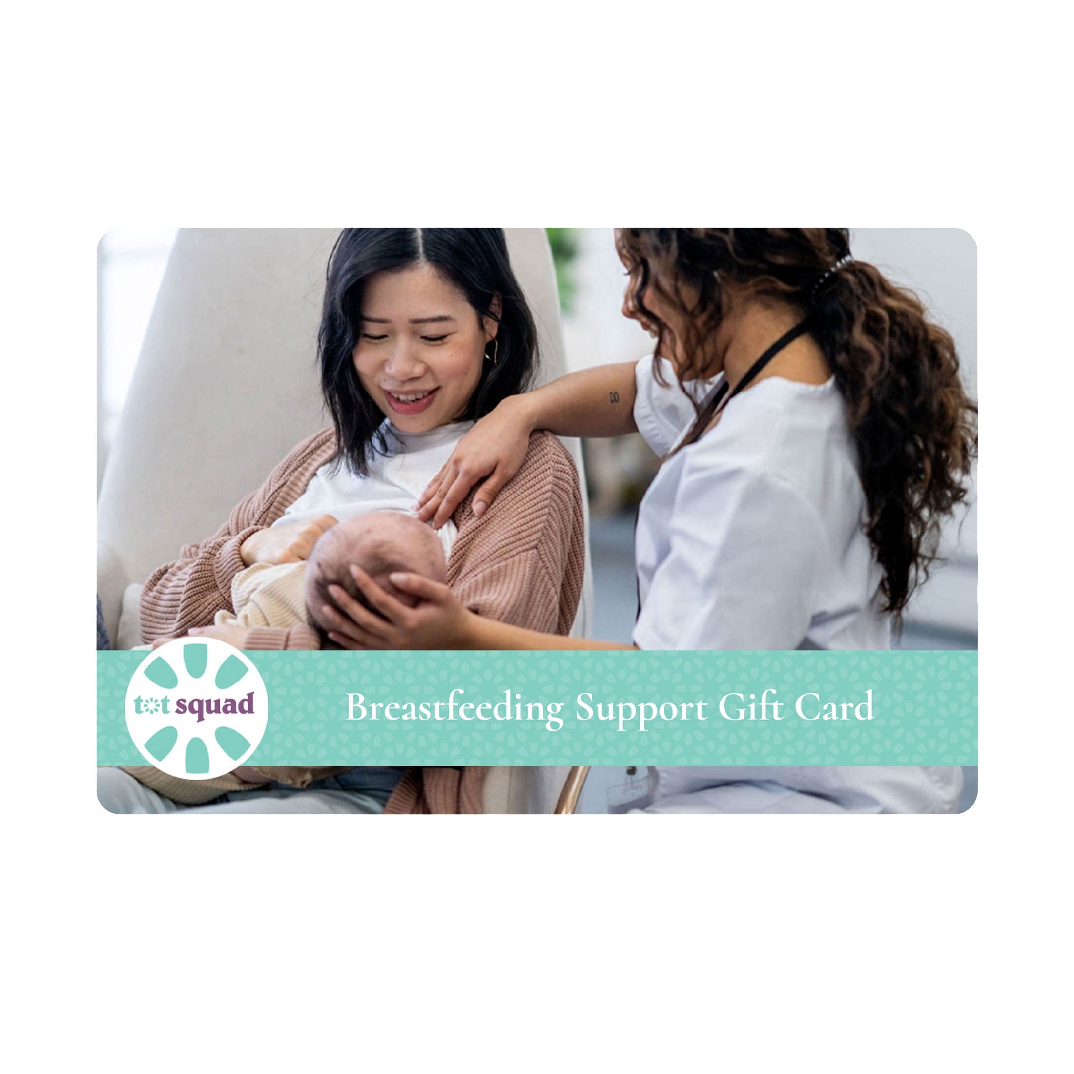 Breastfeeding Support & Consultation with a Certified Lactation Expert - Baby Registry Essentials by Tot Squad $100 eGift Card [Email Delivery]