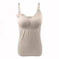 thumbnail image 1 of Breastfeeding Vest High Elastic Upper Button Buckle Maternal Nursing Bra Vest Nursing Underwear, 1 of 6