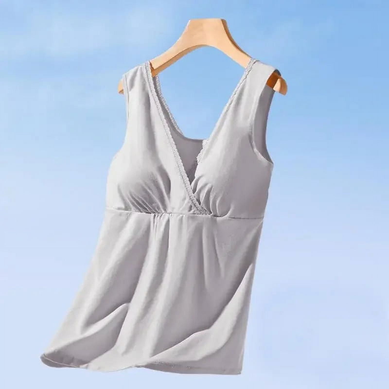 Breastfeeding Vest Modal Maternity Tanks Nursing Bra Nurse Tanks for