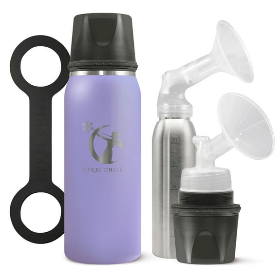Ceres Chill OG Breast Milk Chiller Container Stainless Steel Purple 27 oz. 1 ct