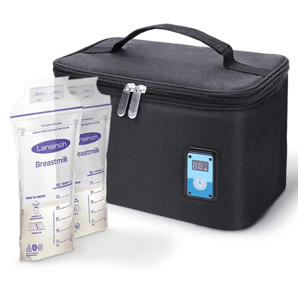 BABEYER Breastmilk Cooler Bag With Ice Pack - Insulated Bag For Storing Breast Milk