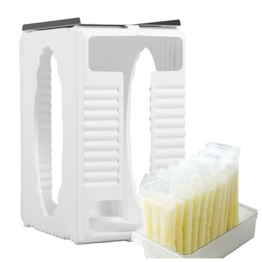 Breastmilk Storage Container Health Milk Freeze Organizer First-in First-Out Breast Milk Storage Tower with Tray Reusable Breastmilk Storage Bag for Freezing Breastmilk to Feed Baby