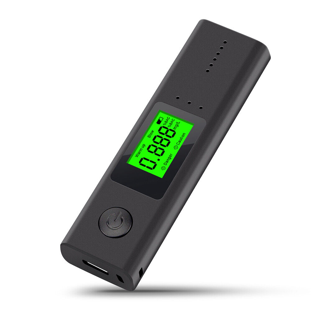 Breath Alcohol Detector Portable Tester DUI Digital LCD bactrack Breathalyzer US