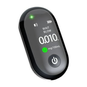 Breath Alcohol Testing Tester Analyzer Detector Alcohol Test LCD Digital Police Breathalyzer Blow Alcohol Content Tester Display ,Fast and Easy