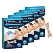 Breath Better Large Tan Nasal Strips, Extra Strength Anti Snoring Solution,Drug-Free,Works Instantly to Improve Sleep, Reduce Snoring,Relief Congestion Caused by Colds & Allergies 600 Pieces