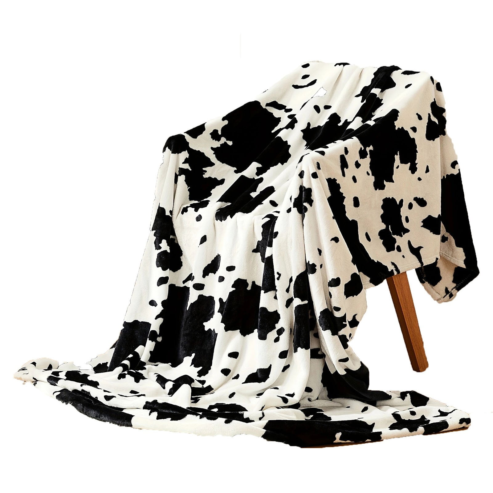 Breath Conditioning Blanket Wool Printed Double Layer Warm Blanket