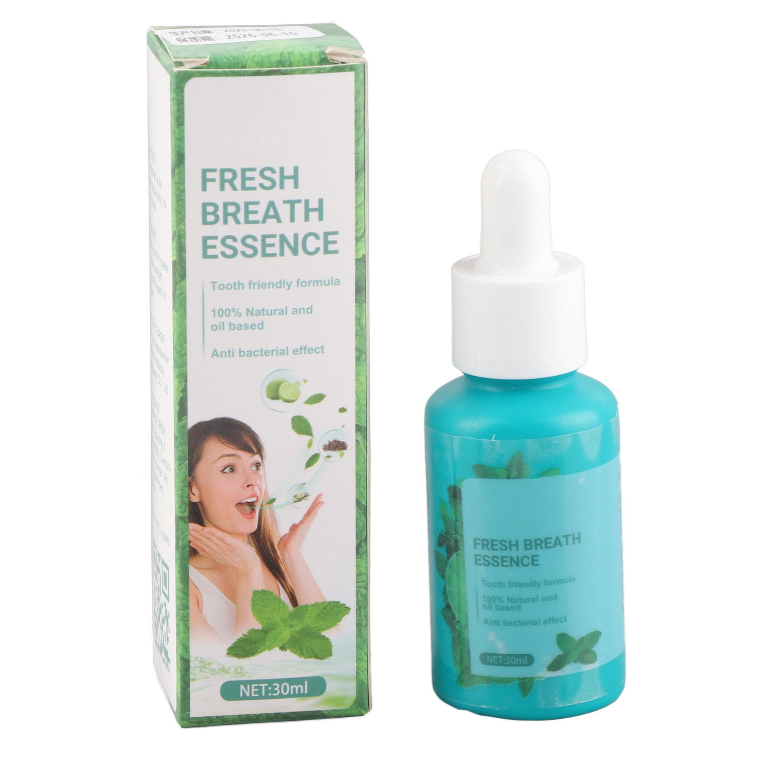 Breath Freshen Serum Men Women Mild Mint Bad Breath Eliminating ...